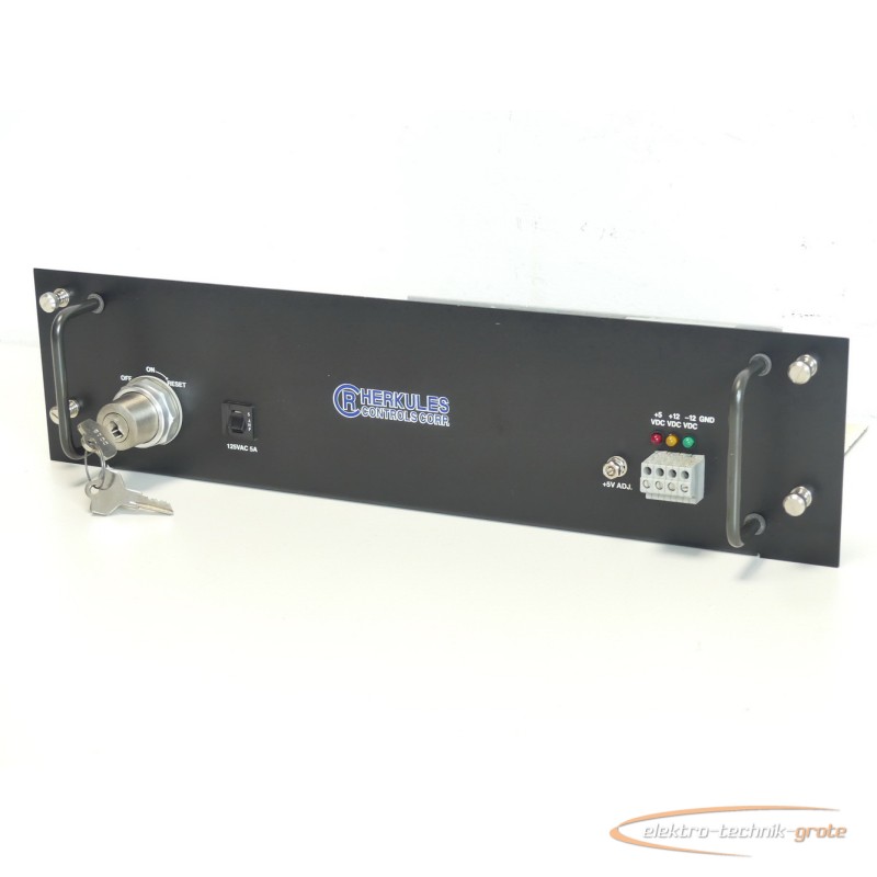  Herkules Grundplatte mit Todd MAX-254-1205 Power Supply SN: 00150003 Bilder auf Industry-Pilot