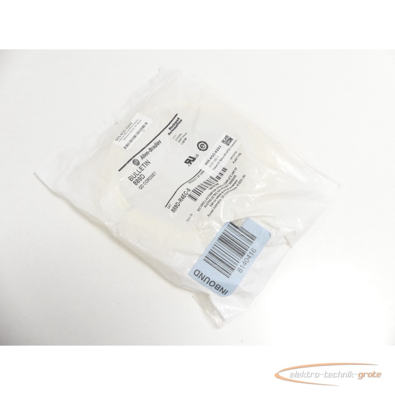 Кабель Allen Bradley 889D-R4EC-5 Kabel DC Mikro M12/PVC Kabel 5m - без эксплуатации! - фото на Industry-Pilot