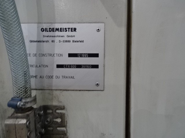 Токарный станок с наклонной станиной с ЧПУ GILDEMEISTER CTX 600 фото на Industry-Pilot