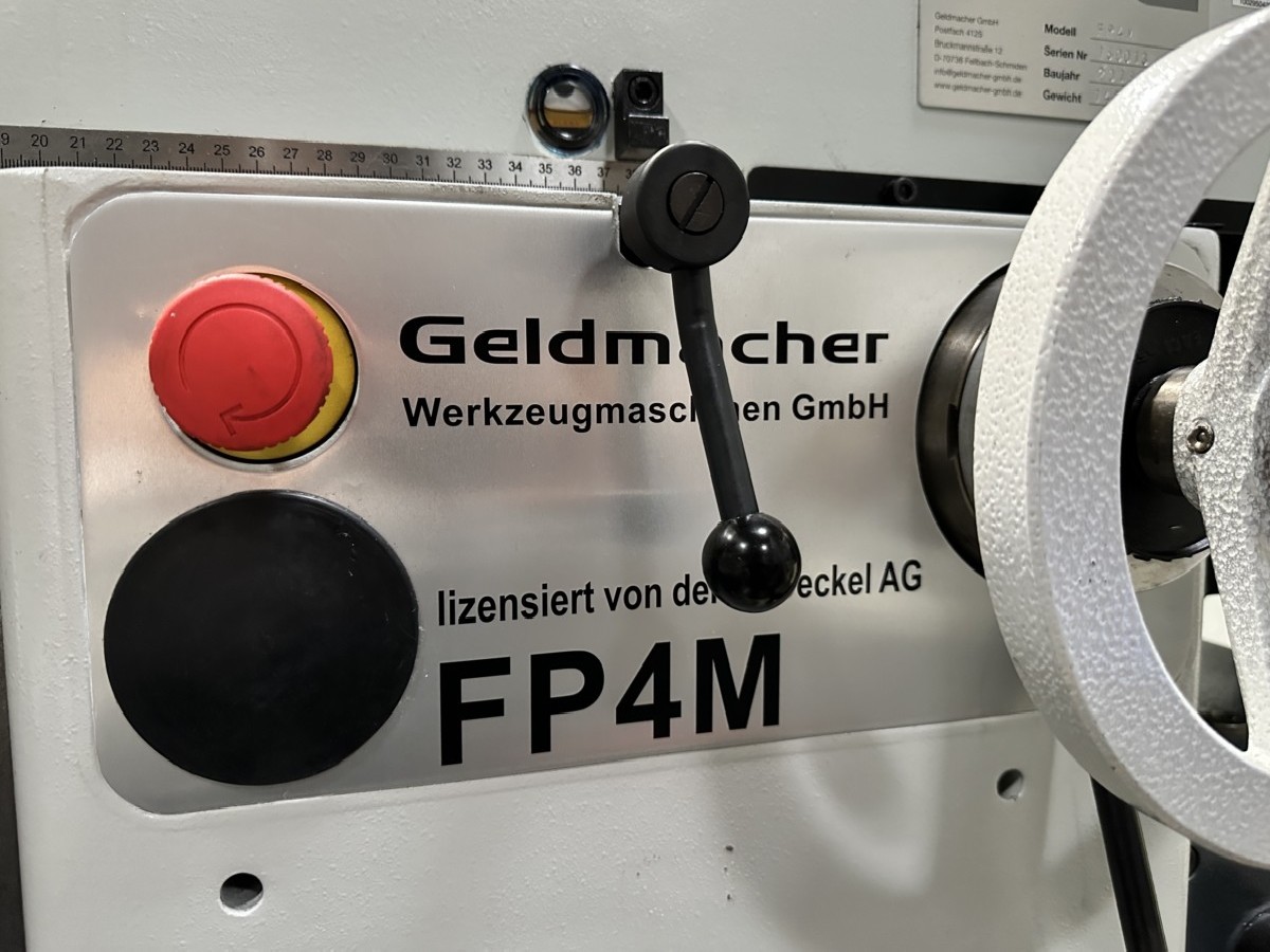 Werkzeugfräsmaschine - Universal GELDMACHER FP 4 M Bilder auf Industry-Pilot