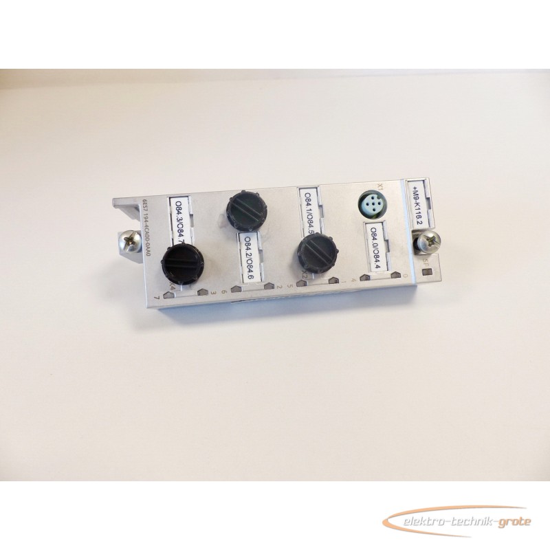  Siemens 6ES7194-4CA00-0AA0 SPS Anschlussmodul SN: 6ES7194-4CA00-0AA0 photo on Industry-Pilot