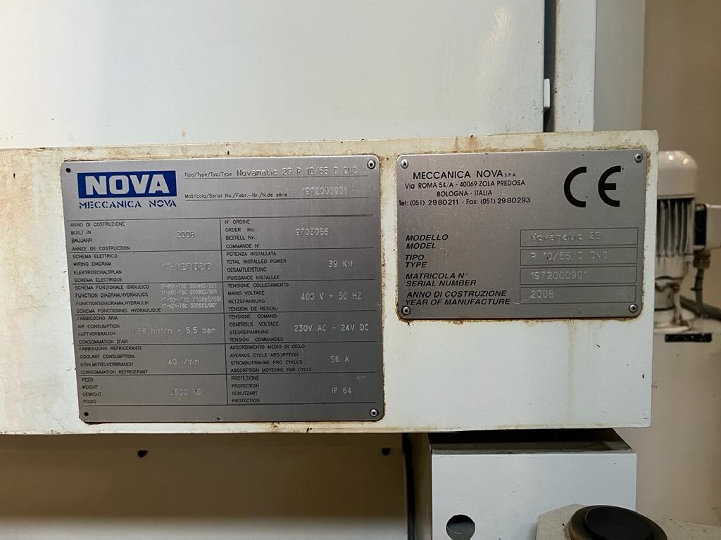 Innenschleifmaschine NOVA Novamatic 2GR 10/65D Bilder auf Industry-Pilot