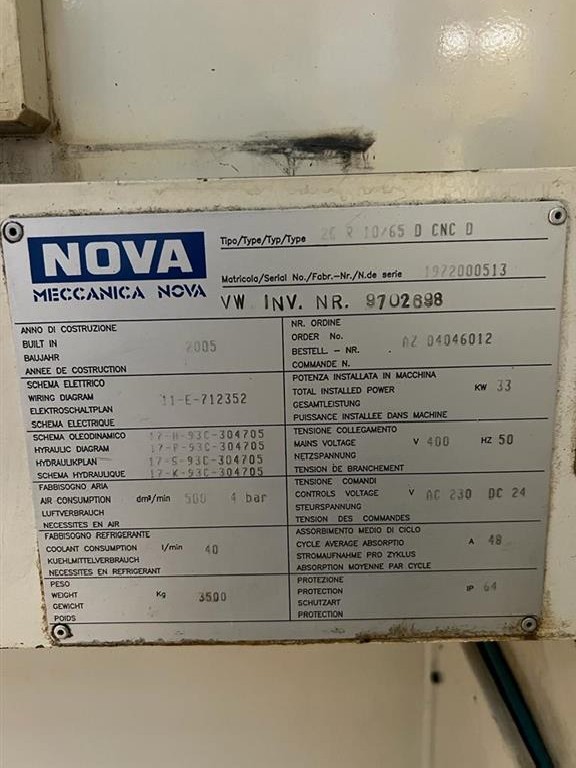 Innenschleifmaschine NOVA Novamatic 2GR 10/65D Bilder auf Industry-Pilot