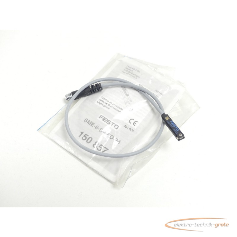 Näherungsschalter Festo SME-8-S-LED-24 Näherungsschalter 150857 - ungebraucht! - Bilder auf Industry-Pilot
