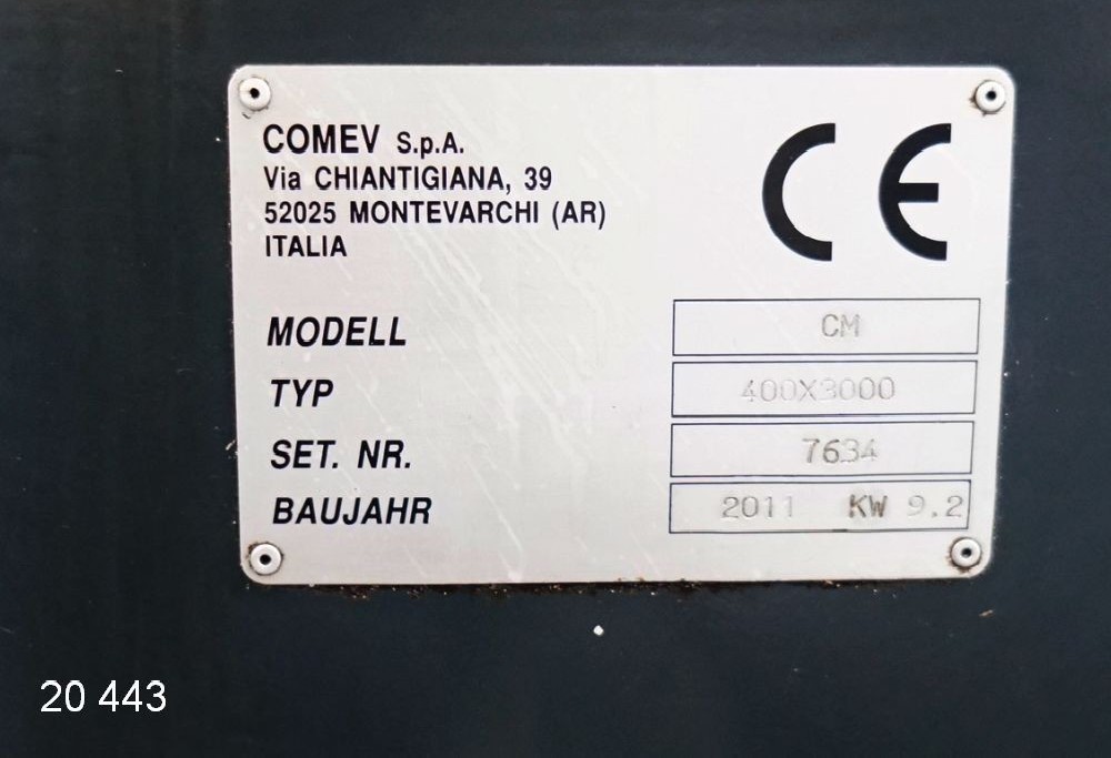 Токарно-винторезный станок COMEV CM 400 x 3000 фото на Industry-Pilot