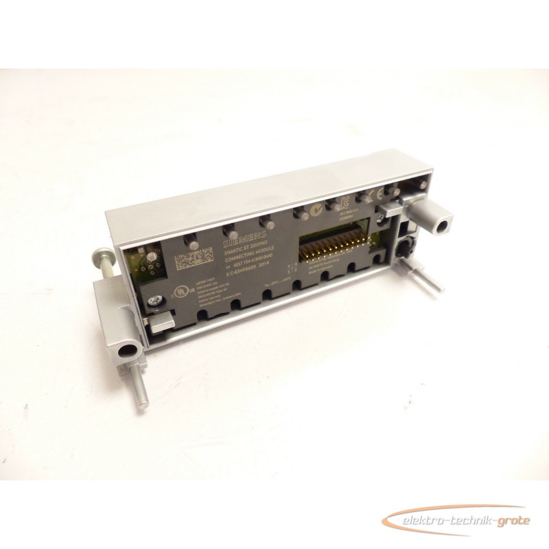  Siemens 6ES7194-4CB00-0AA0 Anschlussmodul E Stand: 3 SN: C-E5VF86852014 Bilder auf Industry-Pilot