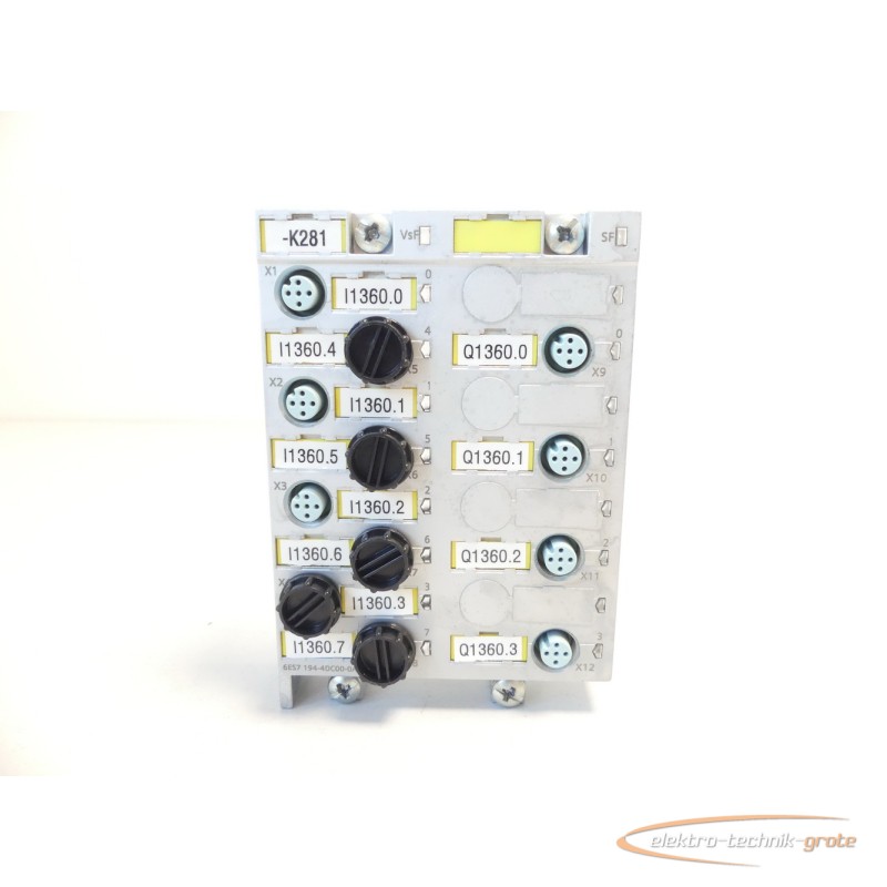  Siemens 6ES7194-4DC00-0AA0 E-Stand 3 ET 200PRO Connecting Module SN: C-FDDJ7847 фото на Industry-Pilot