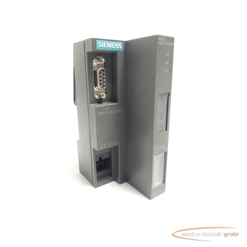  Siemens 6ES7151-1BA02-0AB0 Interface-Modul E-Stand: 2 SN: C-C0T59154 photo on Industry-Pilot