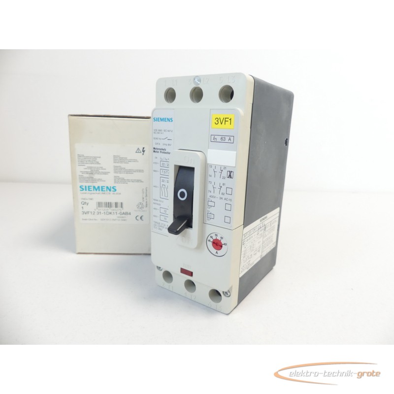  Siemens 3VF1231-1DK11-0AB4 Leistungsschalt -без эксплуатации- фото на Industry-Pilot
