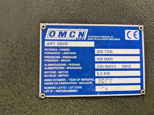 Rohrbiegemaschine OMCN 280/R Bilder auf Industry-Pilot