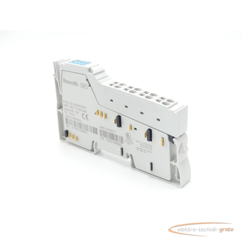 Rexroth Rexroth R-IB IL 24 DI 8/HD-PAC Interface-Module R911171972-AB1 SN: 171972-08078 фото на Industry-Pilot