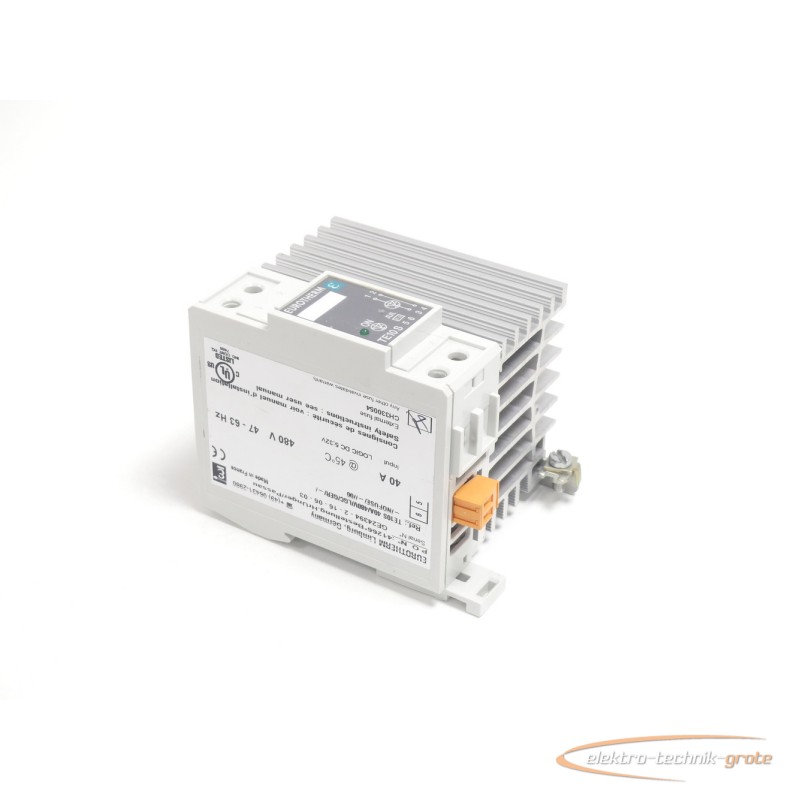  Eurotherm TE10S 40A/480V/LGC/GER/-/-/NOFUSE/-//00 SN:GE24394-2-16-06-03 фото на Industry-Pilot