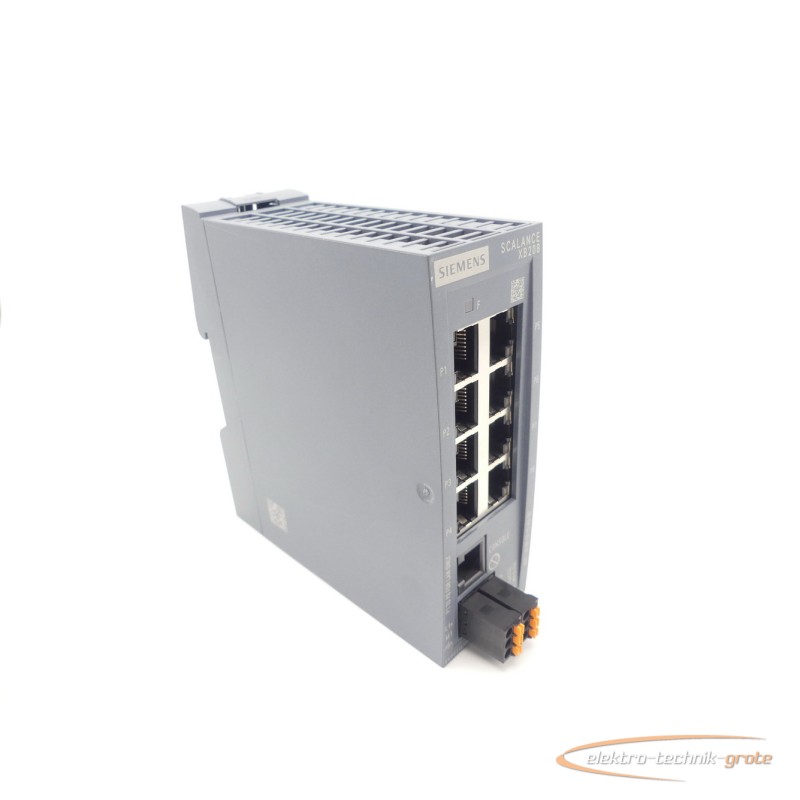  Siemens 6GK5208-0BA00-2AB2 Ethernet-Switch E-Stand 03 -neuwertig- photo on Industry-Pilot