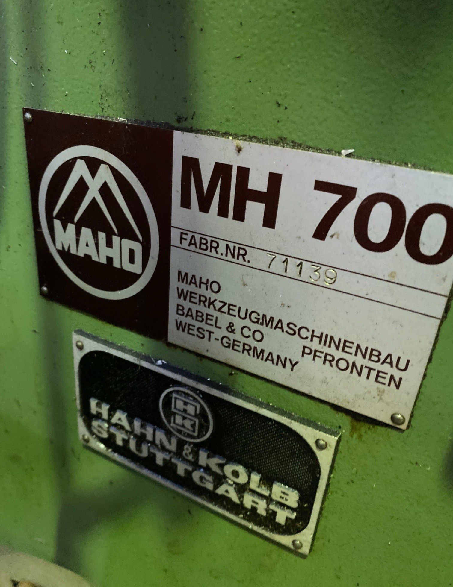 Milling Machine - Universal MAHO MH 700 photo on Industry-Pilot