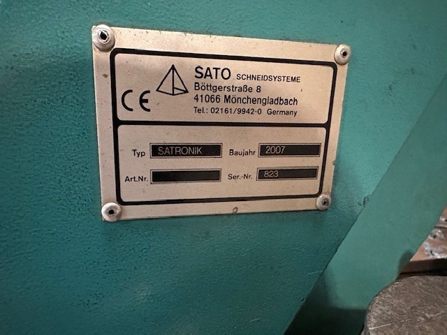 Машина для газовой резки SATO Satronik фото на Industry-Pilot