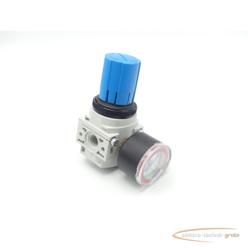 Control valve Festo LR-1/4-DB-7-MINI Druckregelventil 539682 + Manometer 525725 photo on Industry-Pilot