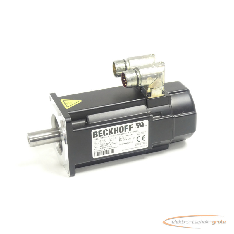 Servomotor Beckhoff AM3042-0G41-0000 Servomotor SN:173879866 Bilder auf Industry-Pilot