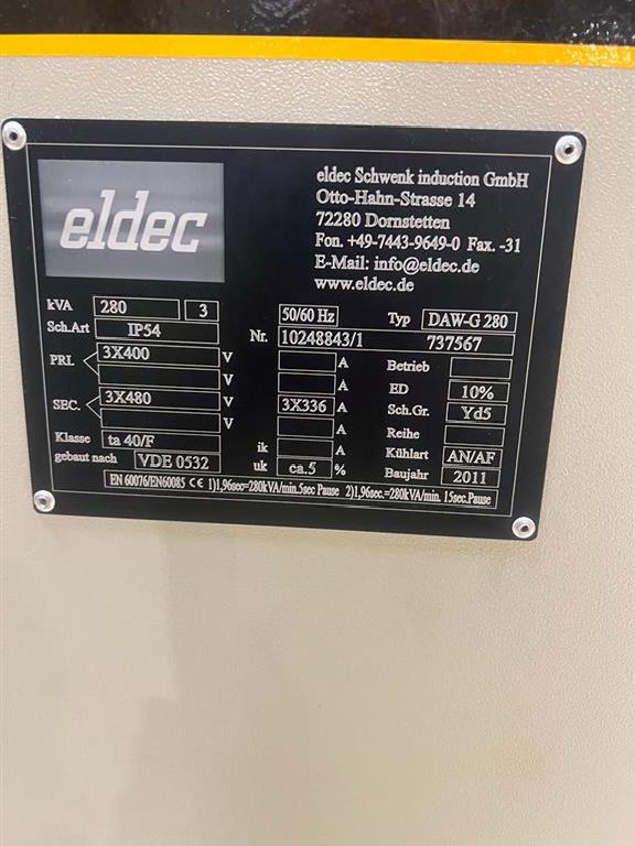 Закалочная установка - индукц. ELDEC MIND 750 CNC фото на Industry-Pilot