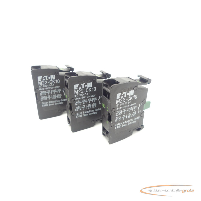  Eaton M22-CK10 Kontaktelement VPE 3 Stk. фото на Industry-Pilot