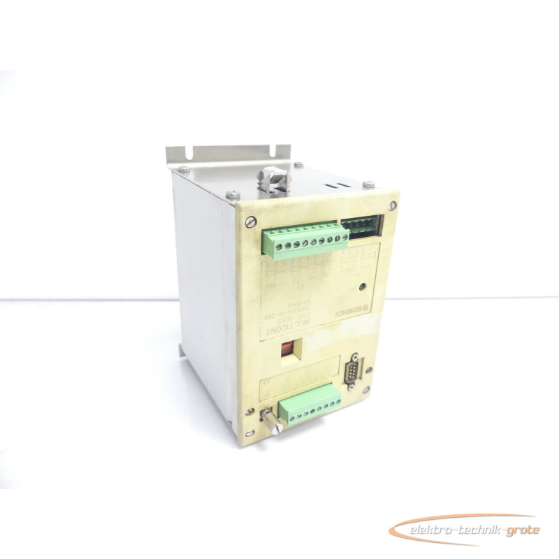  Schenck FNT 0050 Multicont Power Supply SN: MK118491 фото на Industry-Pilot