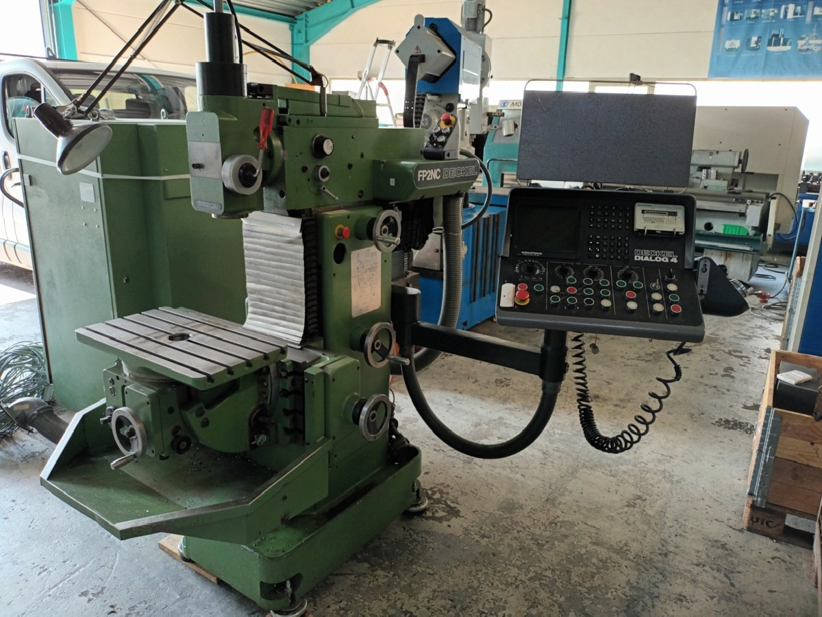 Universal Milling and Drilling Machine Deckel FP 2 NC photo on Industry-Pilot