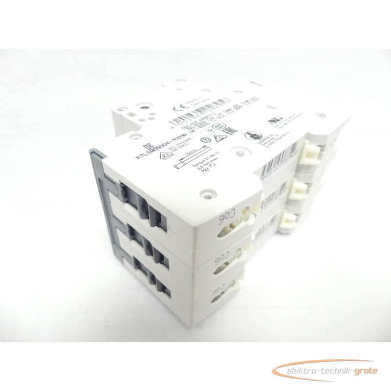 Miniature circuit breaker Siemens 5SY6306-7 MCB C6 Leitungsschutzschalter 400V photo on Industry-Pilot