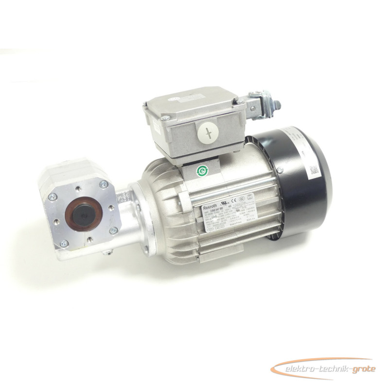 Servomotor Rexroth MNR: 3 842 547 992 Motor 3842548306 SN:B17387471 + Aufsteckgetriebe photo on Industry-Pilot