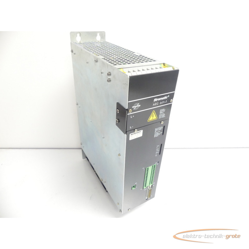 Servo Stromag Stromatic AC Servo 750.1304 / AEC 025.2 Servoregler SN: 40503 photo on Industry-Pilot