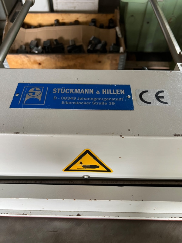 Hydraulic guillotine shear  Stueckmann & Hillen 165 photo on Industry-Pilot