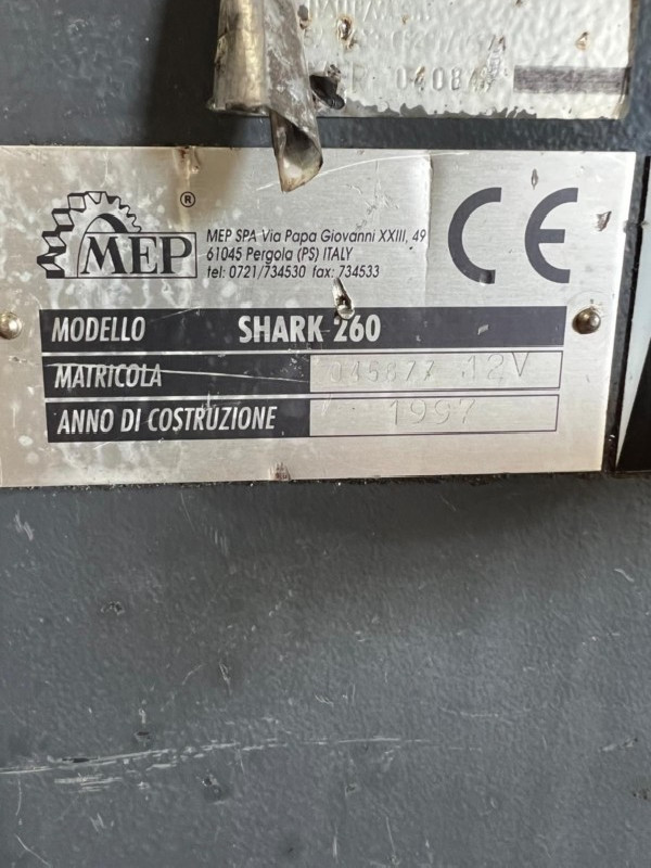 Ленточнопильный станок по металлу MEP Shark 260 фото на Industry-Pilot