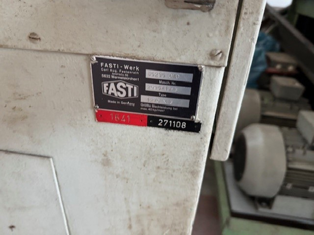 Листогиб с поворотной балкой FASTI 1270-3 фото на Industry-Pilot