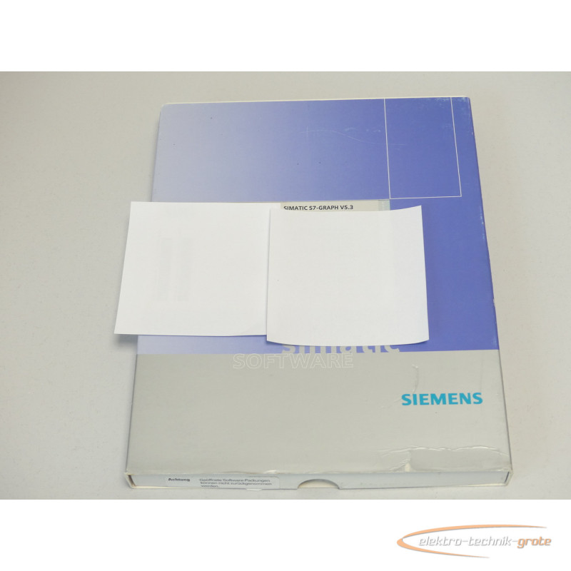 Software Siemens 6ES7811-0CC06-0YA5 Software SIMATIC S7-GRAPH V5.3 photo on Industry-Pilot