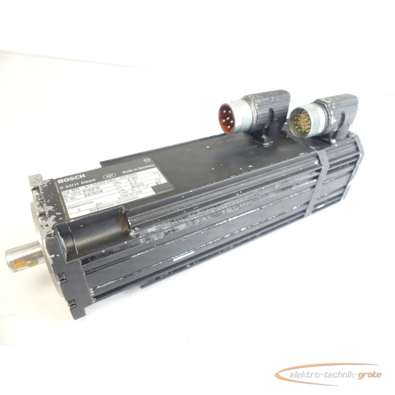 Servomotor Bosch SR-A1.0023.060-00.000 bürstenloser Servomotor 1070 919215 SN: 591509 photo on Industry-Pilot