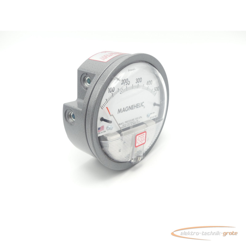  Magnehelic W31AE BB Differenzdruck-Manometer 2000-500Pa max. 100 kPa Druck photo on Industry-Pilot