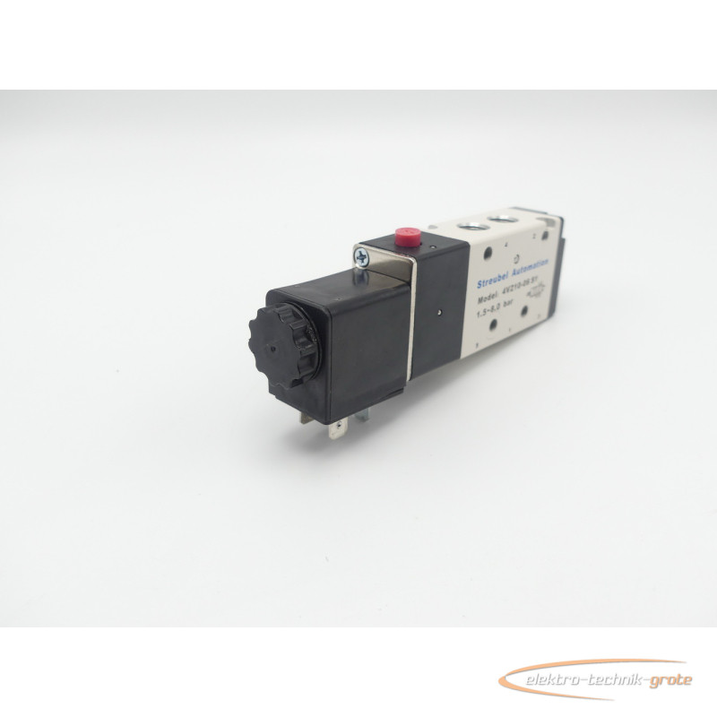 Гидрораспределитель Streubel Automation 4V210-06 S1 Wegeventil + Amisco EVI 7/9 Magnetspule 24VDC фото на Industry-Pilot