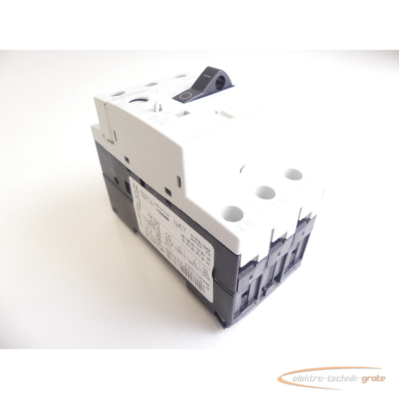 power switch Siemens 3RV1011-1HA10 Leistungsschalter E-Stand: 05 + 3RV1901-1D E-Stand: 03 photo on Industry-Pilot