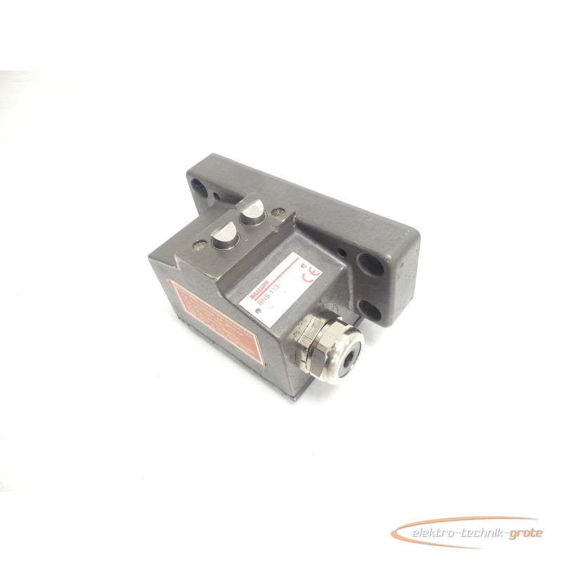 Power circuit breaker Balluff BNS 113-D2-D16-62-10-01 Reihengrenztaster / Sicherheitsschalter SN9804 photo on Industry-Pilot