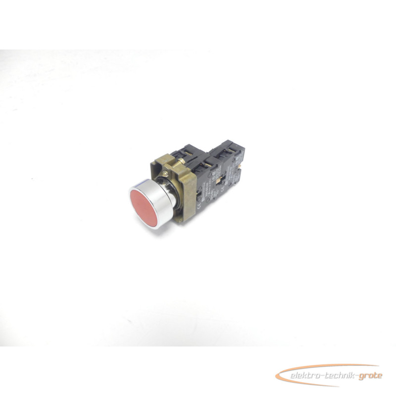 Touch probe Telemecanique Taster / Schalter mit 3 ZB2-BE102 Hilfsschalter / Kontaktblöcke photo on Industry-Pilot