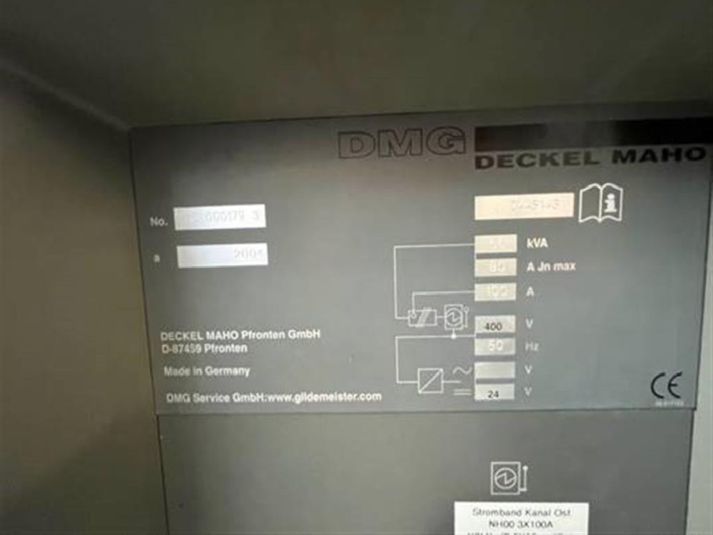 Machining Center - Universal DMG DMU60 P photo on Industry-Pilot