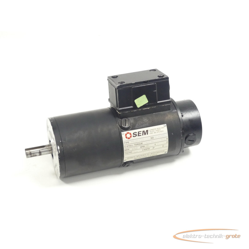 محرك-سيرفو SEM MT30F4-52 Ferrite Brushed DC Servomotor SN:J13270 الصورة على Industry-Pilot