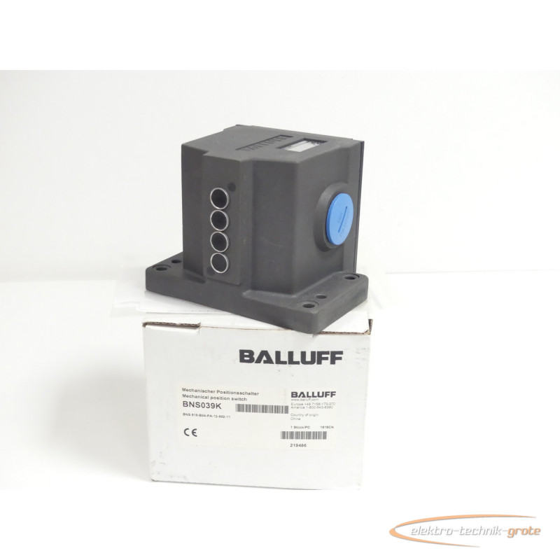 Position switch Balluff BNS039K Positionsschalter BNS 816-B04-PA-12-602-11 1618CN ungebraucht photo on Industry-Pilot