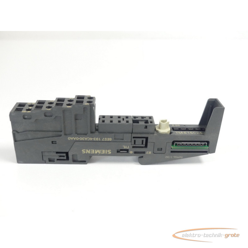  Siemens 6ES7193-4CA30-0AA0 Terminalmodul TM-E15C24-A1 E-Stand 03 Bilder auf Industry-Pilot