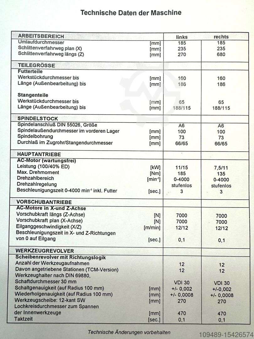 Токарно фрезерный станок с ЧПУ EMCO - EMCOTURN 465 - Siemens 840 C фото на Industry-Pilot