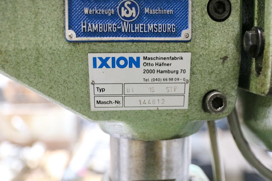 Pillar Drilling Machine IXION BT 15 STP photo on Industry-Pilot