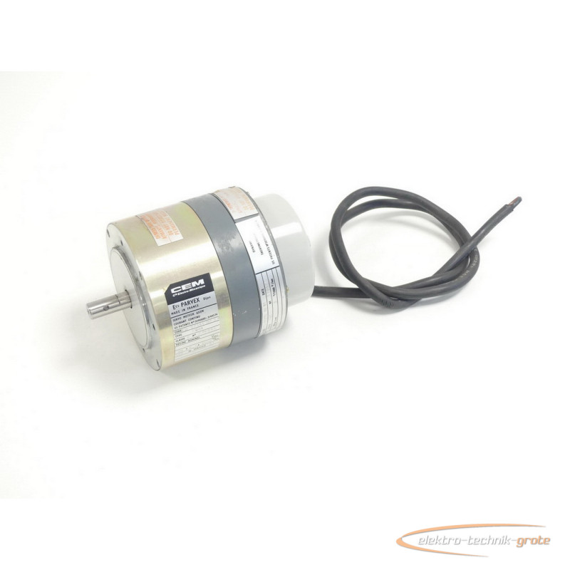 Servomotor CEM / Ets PARVEX FD 57341 / F9M4 Servomotor SN:276095 mit FD F9T Drehgeber SN:276315 photo on Industry-Pilot