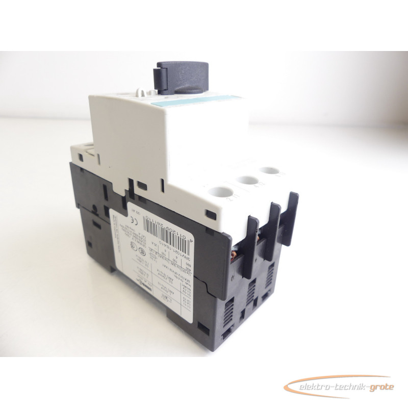 power switch Siemens Sirius 3RV1021-1BA10 Leistungsschalter E-Stand: 06 photo on Industry-Pilot