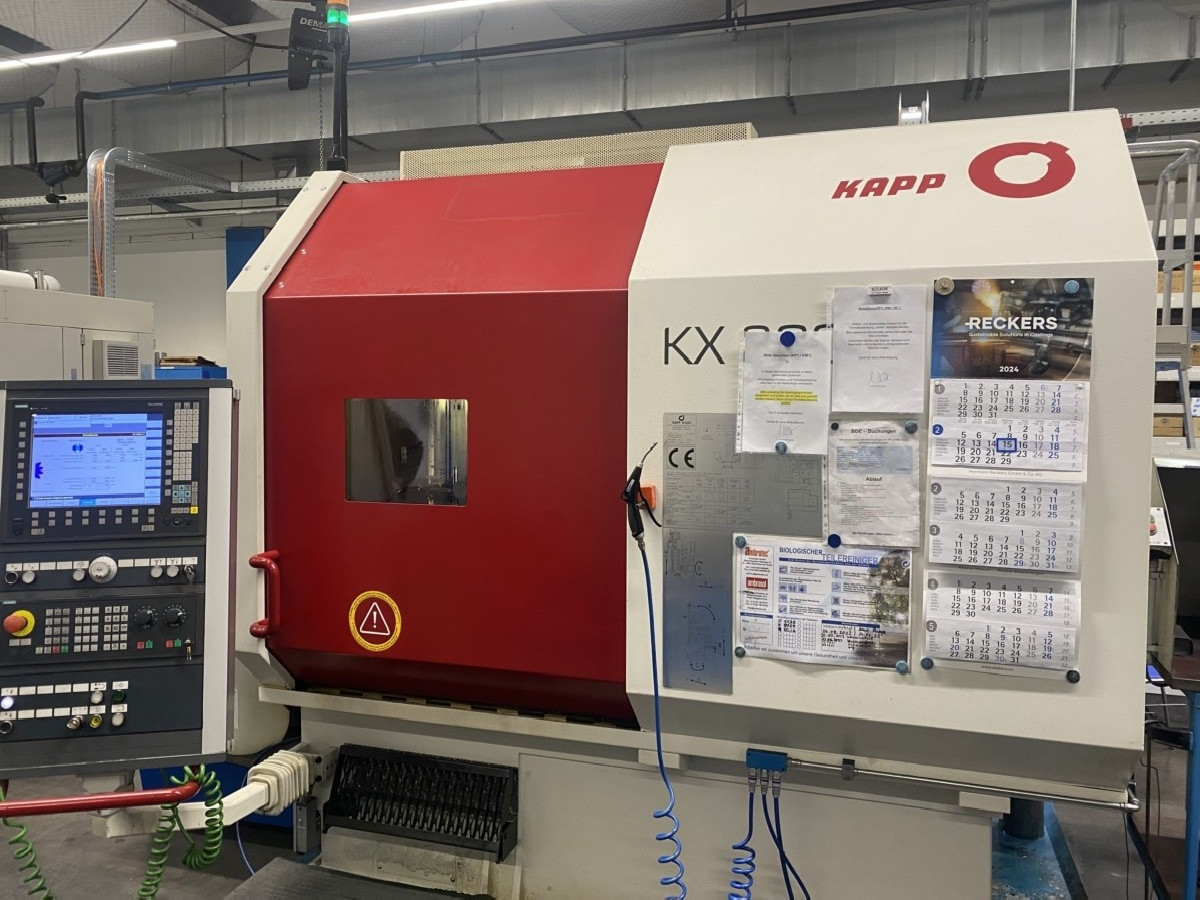 Gear grinding machines butts KAPP KX 300 P photo on Industry-Pilot