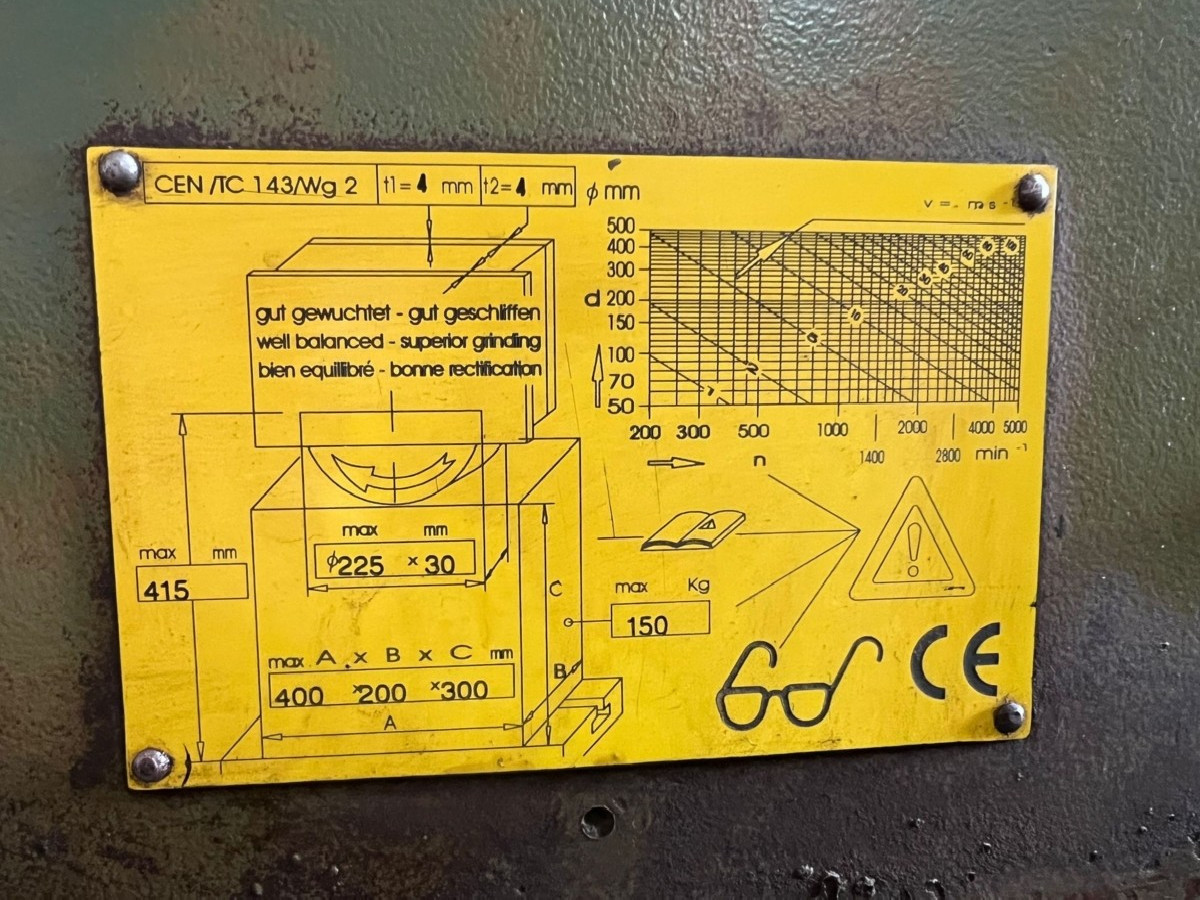 Плоско шлифовальный станок - гориз. GEIBEL & HOTZ FS40 AC фото на Industry-Pilot