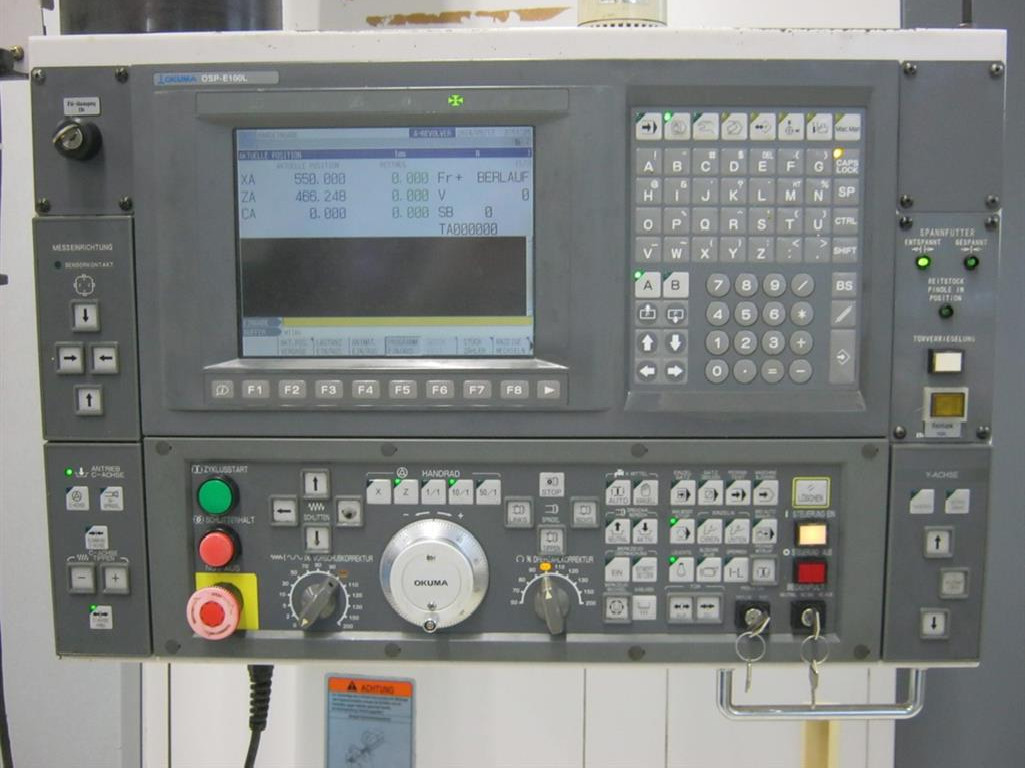 CNC Turning and Milling Machine OKUMA Simul Turn LU 300 MY -2SC 1000 photo on Industry-Pilot