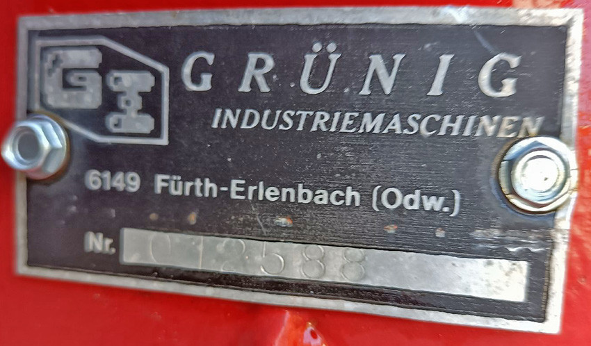   GRÜNIG  GSW - 1200 photo on Industry-Pilot